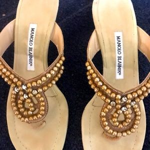 Manolo Blahnik bejeweled tongs